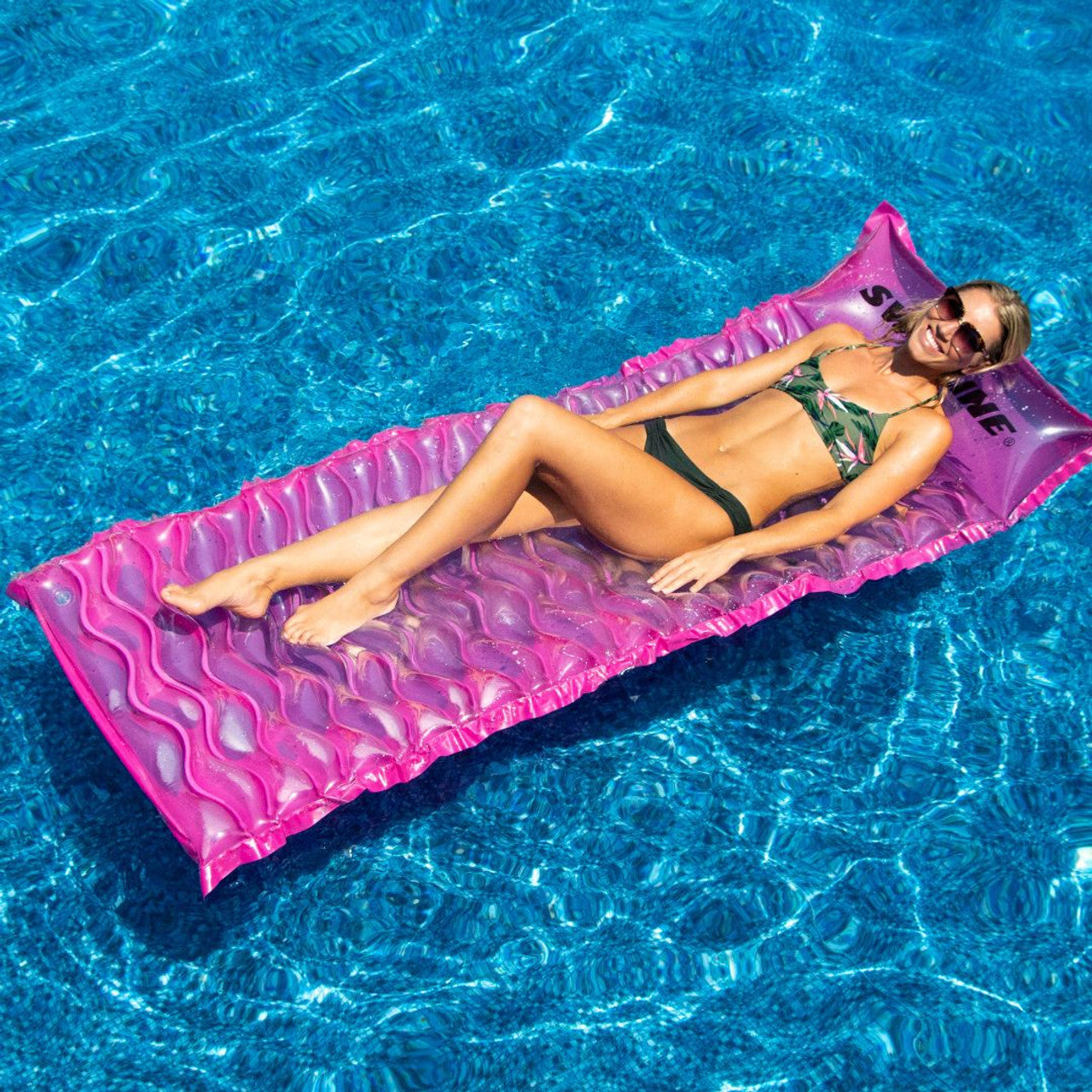 Swimline Insta Mat Roll Up Swimming Pool Mattress