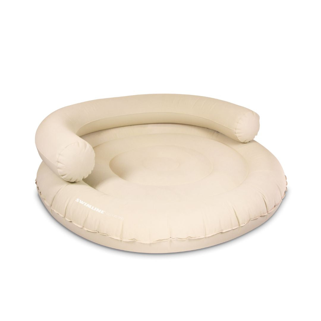 Swimline Cloud Oxford Fabric Pool Float Lounge Hybrid 360 with Backrest