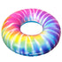 Swimline 42" Spiral Tie Dye Inflatable Pool Ring