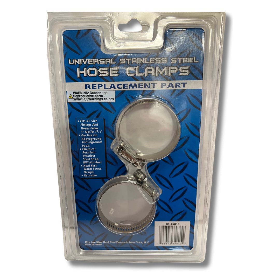 Blue Torrent Universal Stainless Steel Hose Clamps