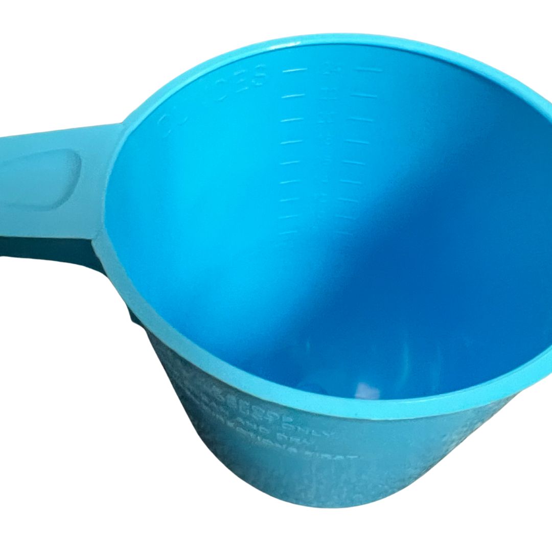 Blue Scoop for Pool Chemicals (24 Ounce / 700 Gram Dry Pool Chemical Scoop)