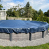 8-Year Midwest Canvas Deluxe Winter Pool Cover for 12' x 18' Oval Pools (Cover Size 15' x 21')