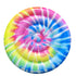 Swimline 72" Spiral Tie Dye Inflatable Island