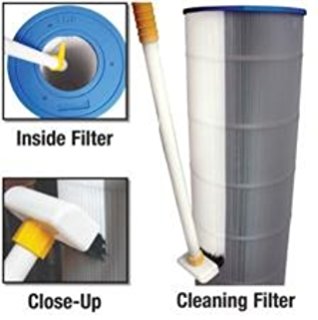 Cleaning Tool Water Wand Tub Spa Filter Swimming Pool Cartridge Cleaner  Brush